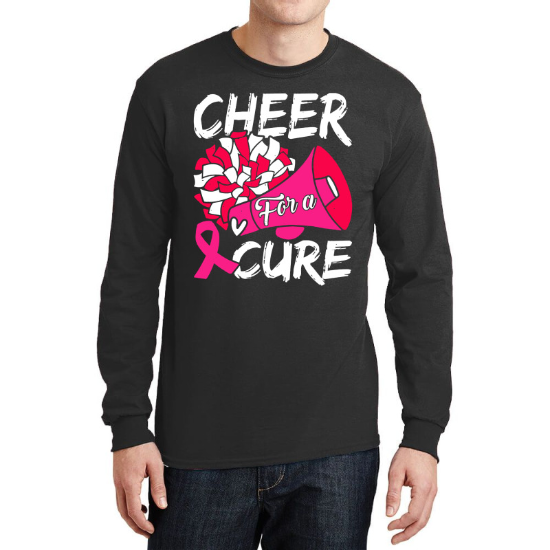 Cheer For Cure Pink Ribbon Awareness Women Long Sleeve Shirts | Artistshot