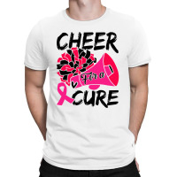 Cheer For Cure Pink Ribbon Awareness Women T-shirt | Artistshot