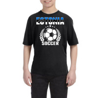 Estonia Soccer Fans Jersey   Proud Estonian Football Lovers T Shirt Youth Tee | Artistshot