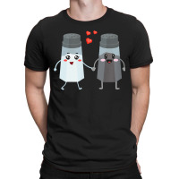 Salt And Pepper Shaker Couple Gift For Chefs And Cooks T-shirt | Artistshot