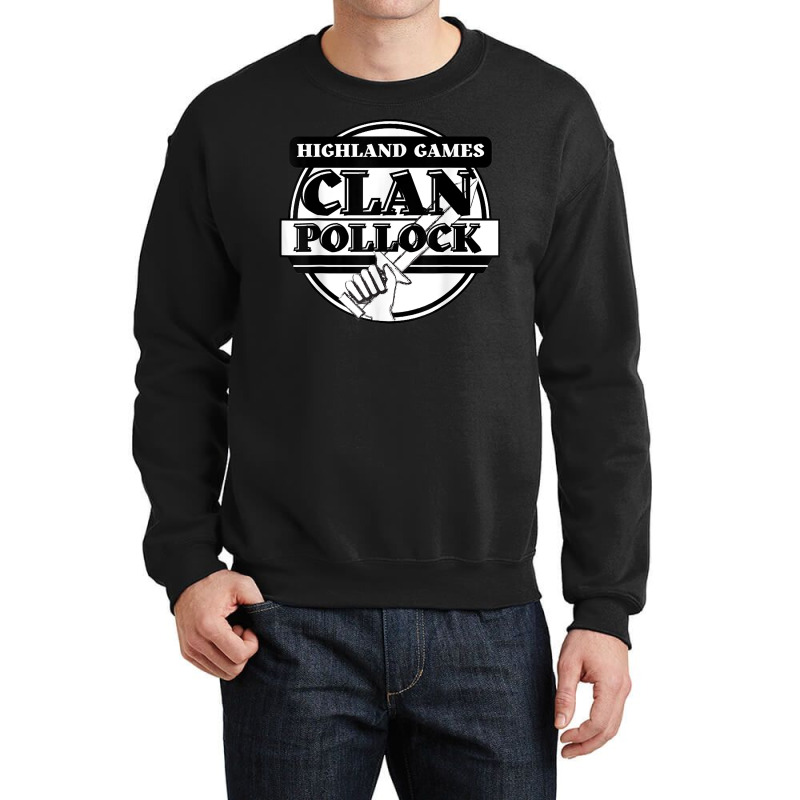 Pollock Highland Games Scottish Clan T Shirt Crewneck Sweatshirt by phillidarsz | Artistshot