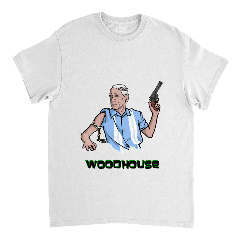 Woodhouse With Strap On His Arm And Gun In Hand Typical Woodhouse For  Classic T-shirt by BruceDunn | Artistshot