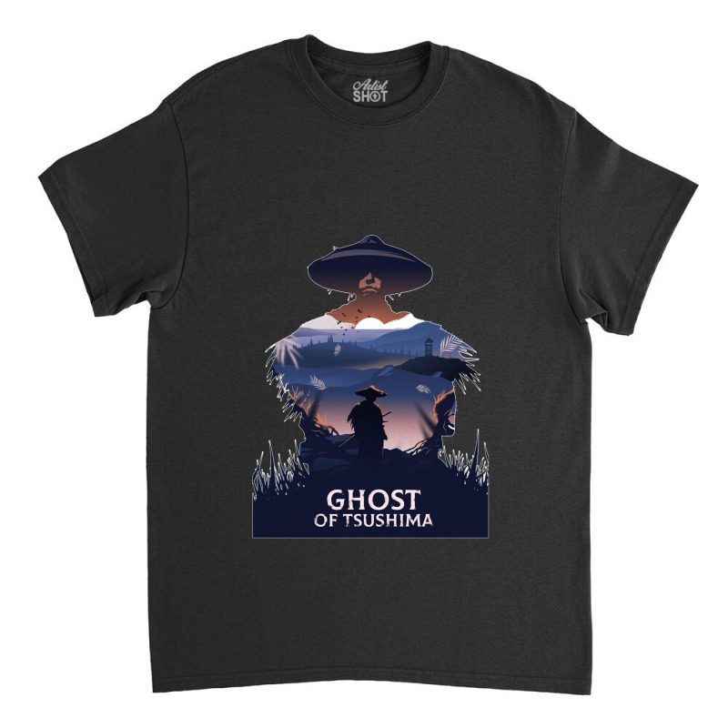 Decor Game Wall Art Custom Poster Ghost Of Tsushima Classic T-shirt by cm-arts | Artistshot