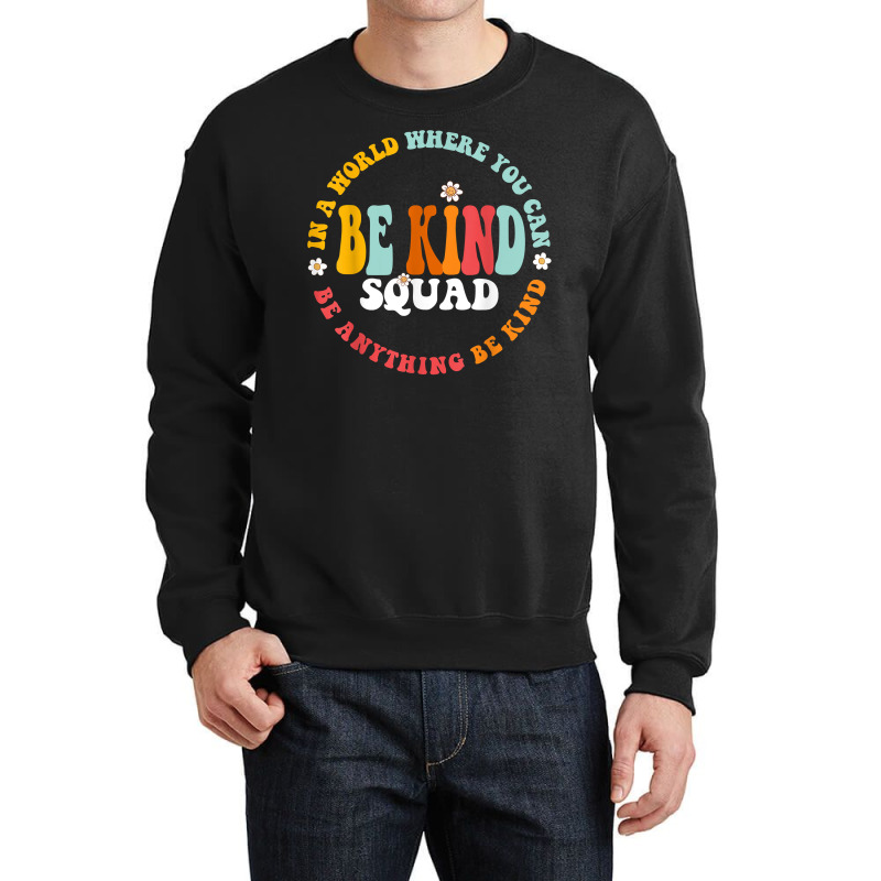 Matching Unity Day Orange Spanish Bilingual Be Kind Squad T Shirt Crewneck Sweatshirt by cm-arts | Artistshot