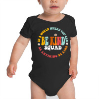 Matching Unity Day Orange Spanish Bilingual Be Kind Squad T Shirt Baby Bodysuit | Artistshot