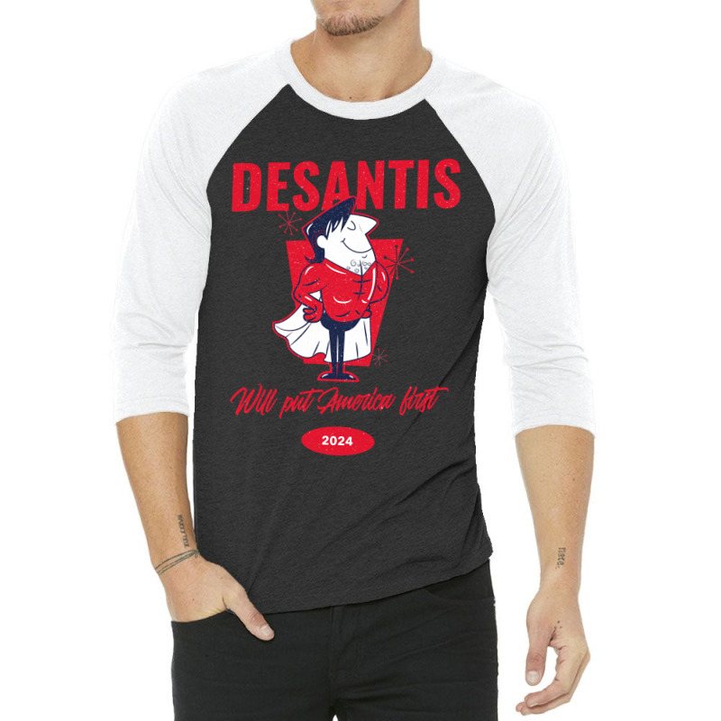 Desantis 2024 3/4 Sleeve Shirt | Artistshot