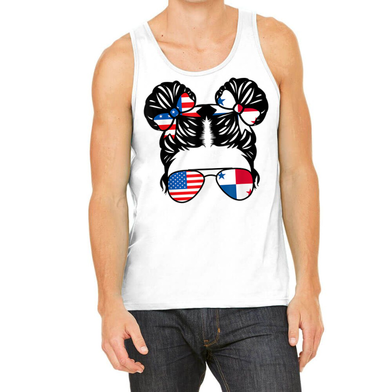 Half American Half Panamanian Girl Usa Panama Flag Patriot T Shirt Tank Top by cm-arts | Artistshot