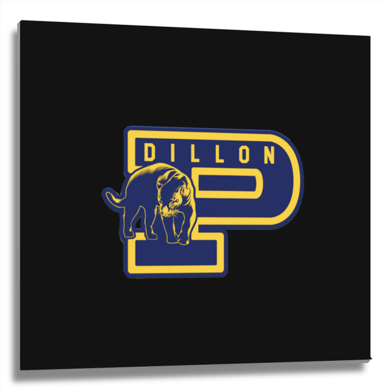 Friday Night Lights Dillon Panthers Metal Print Square | Artistshot