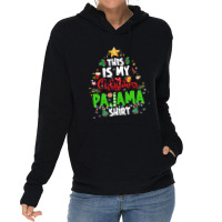 This Is My Christmas Pajama Funny Tree Family Matching Lightweight Hoodie | Artistshot