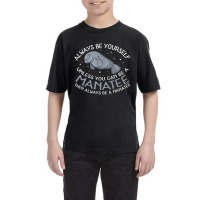 Manatee Always Be A Manatee Youth Tee | Artistshot