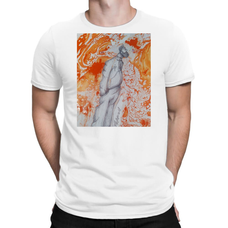 Enki Thinks About The World T-shirt | Artistshot