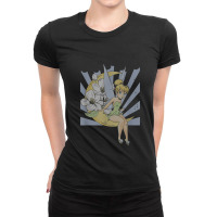 Tinker Bell Magic Is Real Poster Ladies Fitted T-shirt | Artistshot