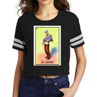 El Catrin Cantinflass Scorecard Crop Tee | Artistshot