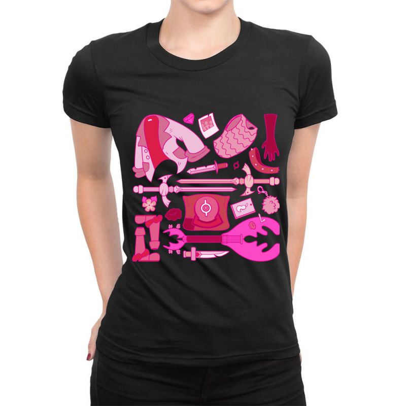 Sasha Waybright  Calamity (pink) Ladies Fitted T-Shirt by CHRISWILSON | Artistshot