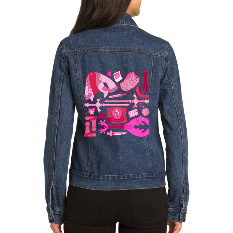 Sasha Waybright  Calamity (pink) Ladies Denim Jacket by CHRISWILSON | Artistshot