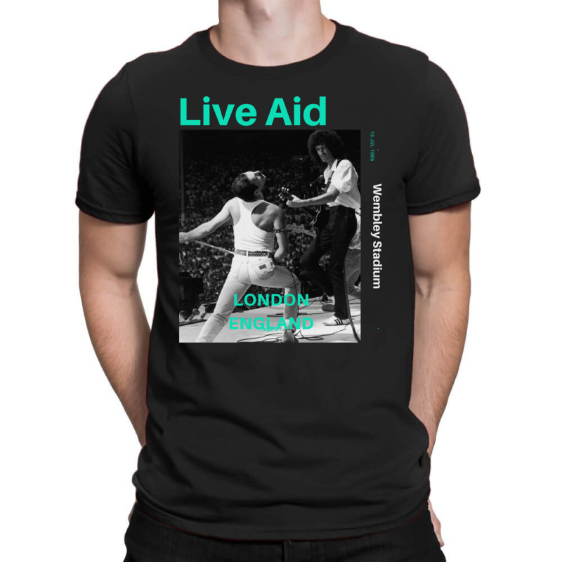 Live Aid At Wembley T-Shirt by LaDonnaOesterle | Artistshot