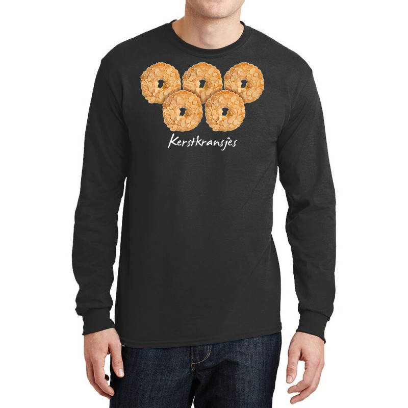 Kerstkransjes Christmas Cookie Netherlands Holland Dutch Nut Long Sleeve Shirts | Artistshot