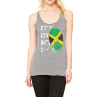 It's In My Dna Jamaica Genetic Jamaican Roots Jamaican Pride T Shirt Racerback Tank | Artistshot