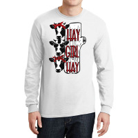 Cow Cattle Hay Girl Hay Dairy Cow 163 Heifer Long Sleeve Shirts | Artistshot