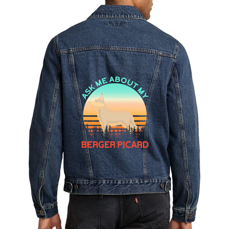 Berger Picard   Ask Me About My Berger Picard Men Denim Jacket by cemarrarubi | Artistshot