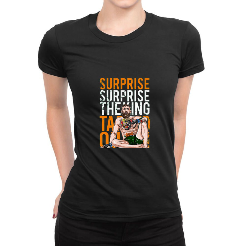 Mixed Martial Artist  Connor Mcgregor Ladies Fitted T-Shirt by trexsapiensord | Artistshot