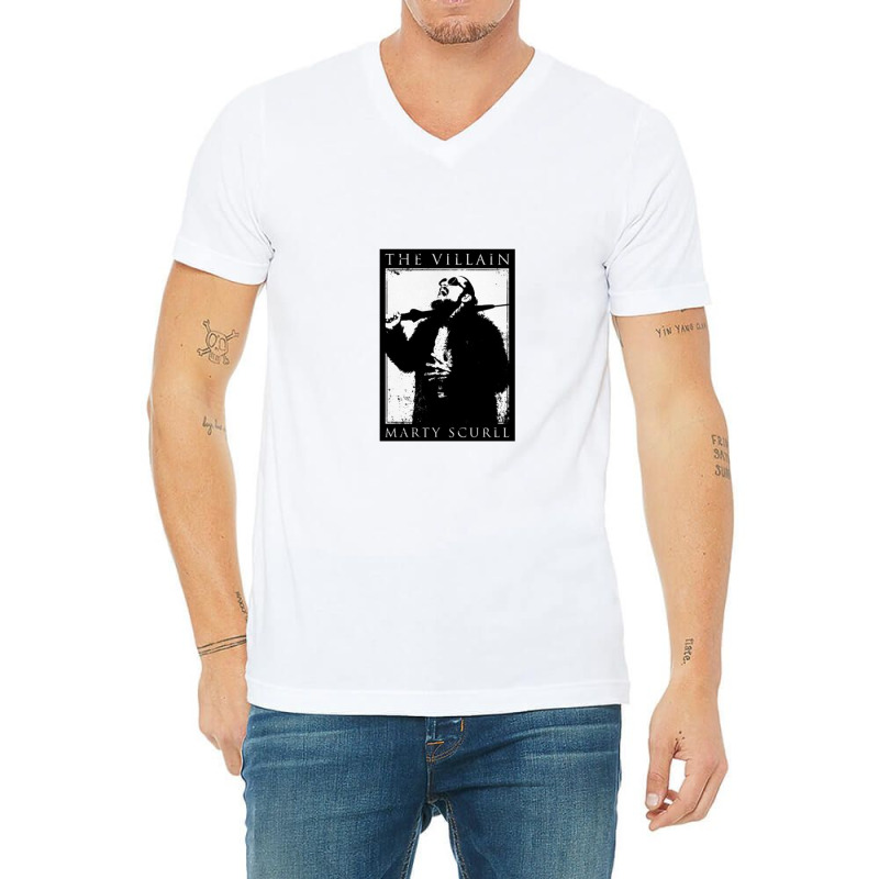 The Villain   Marty Scurll V-neck Tee | Artistshot