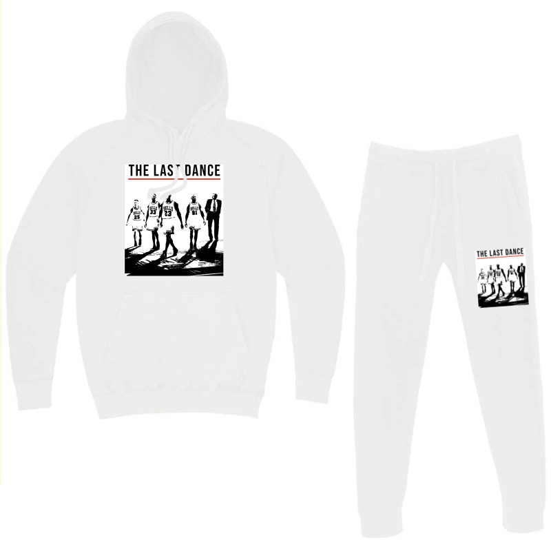 Tld White   Michael Hoodie & Jogger Set | Artistshot