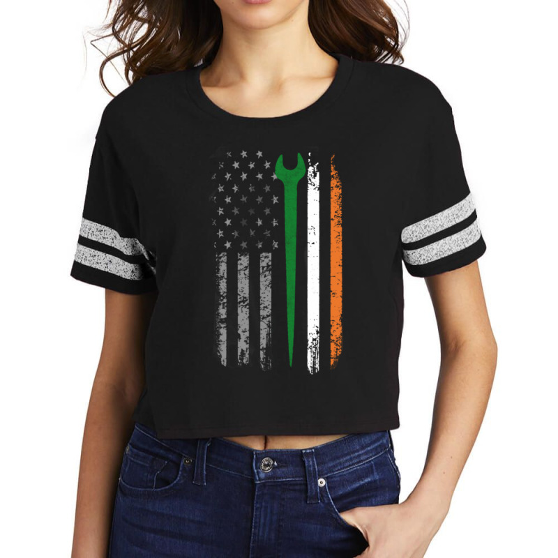 Irish Iron Worker Scorecard Crop Tee by QuangXanthos | Artistshot