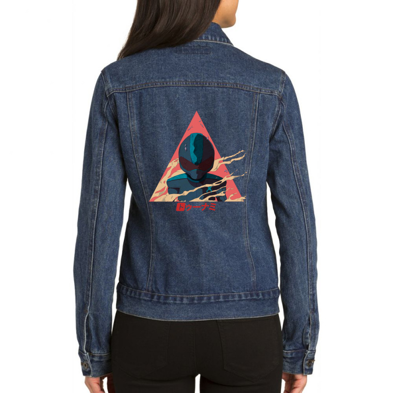 Toonami Tom Nostalgia Gift Ladies Denim Jacket by IsabelSchmitt | Artistshot