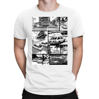 Initial D  Racing - Manga Wall Design (version 2) T-shirt | Artistshot