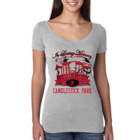 In Loving Memory Of Candlestick Park San Francisco Tank Top Women's Triblend Scoop T-shirt | Artistshot