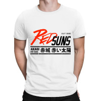 Initial D - Redsuns Tee (black) T-shirt | Artistshot