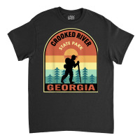 Crooked River State Park Georgia Retro Hiking Classic T-shirt | Artistshot