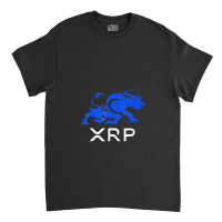 Market Bullrun Ripple The To Moon Cryptocurrency Xrp Rally Classic T-shirt | Artistshot