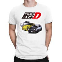 Initial D Ae86 _ Rx7 Sketch T-shirt | Artistshot