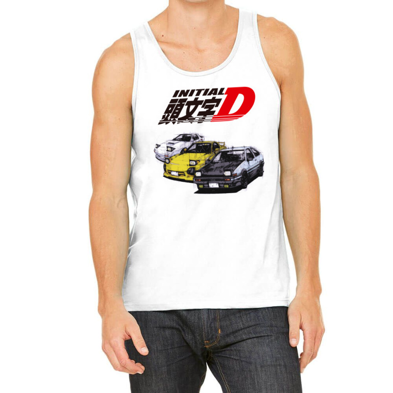 Initial D Ae86 _ Rx7 Sketch Tank Top | Artistshot