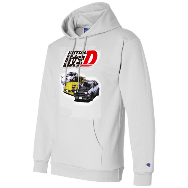 Initial D Ae86 _ Rx7 Sketch Champion Hoodie | Artistshot