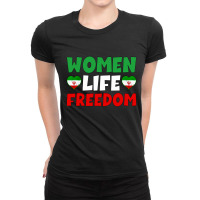 Free Iran Women Life Freedom Ladies Fitted T-shirt | Artistshot