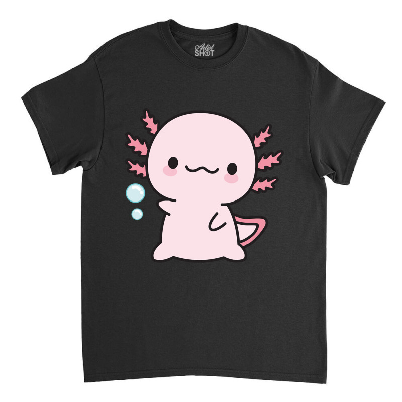 Cute Axolotl Salute Classic T-shirt by Min03 | Artistshot