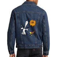 The Dog Men Denim Jacket | Artistshot