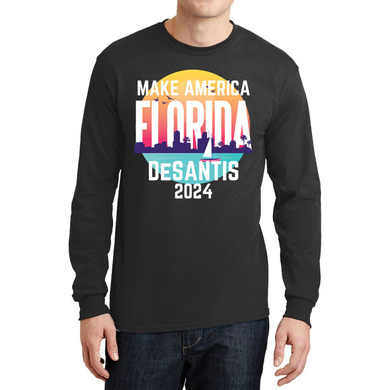 Desantis 2024 Long Sleeve Shirts | Artistshot