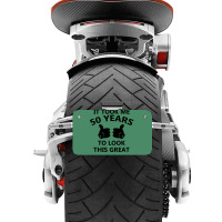 It Took Me 50 Years To Look This Great Motorcycle License Plate | Artistshot