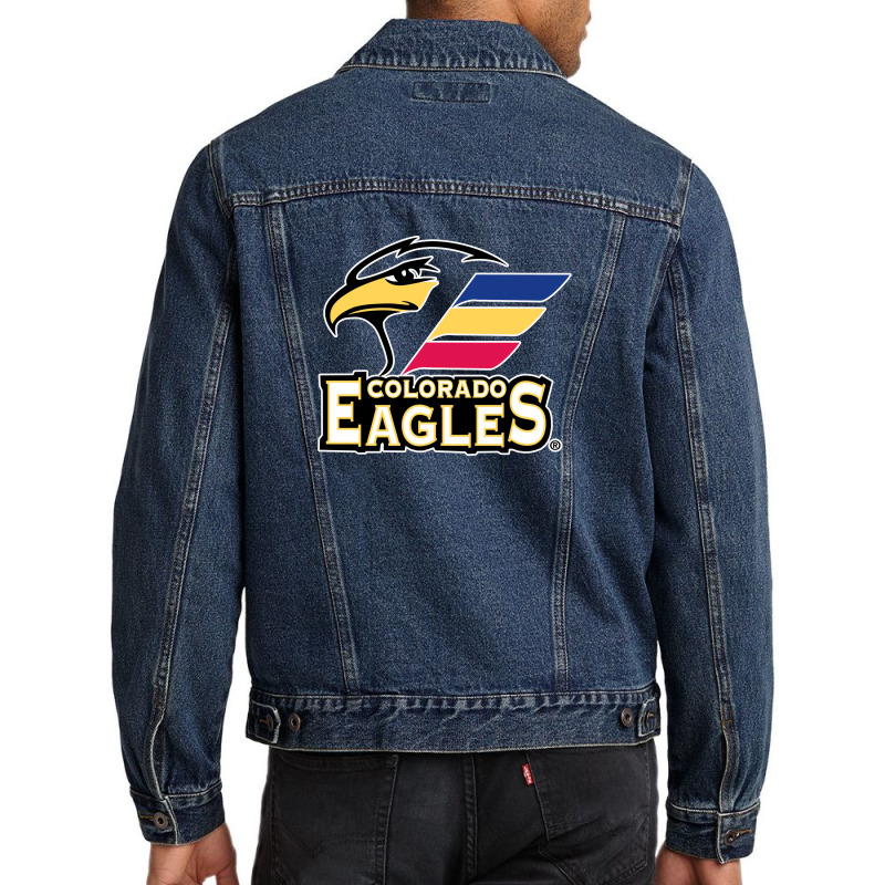 Colorado Eagles 12368b Men Denim Jacket | Artistshot