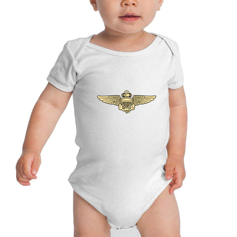 United States Naval Aviation Wings Baby Bodysuit by cm-arts | Artistshot