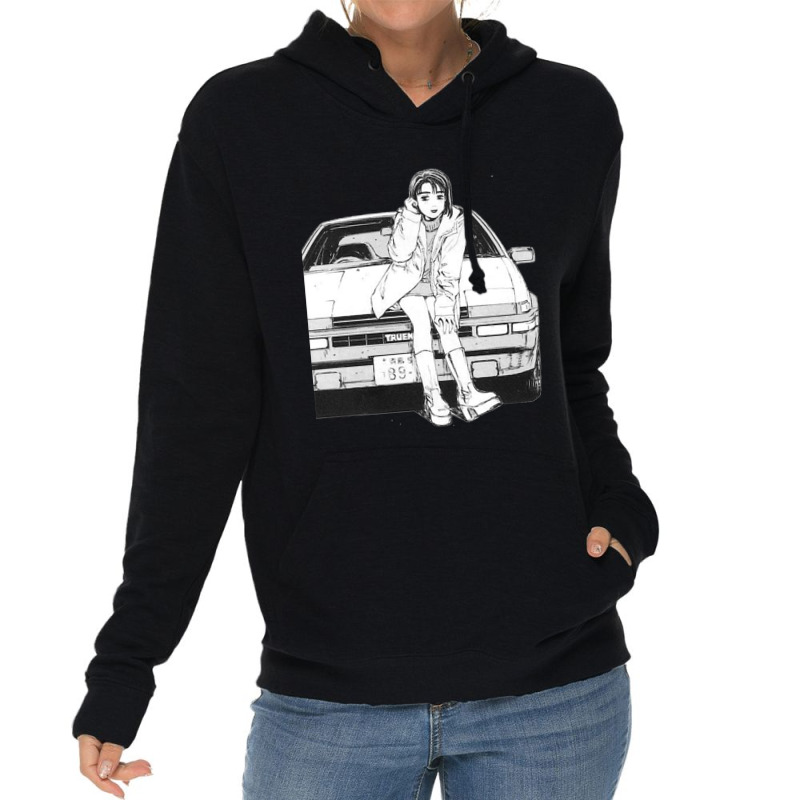 Initial D Natsuki Drift Touge Anime Eurobeat Lightweight Hoodie | Artistshot