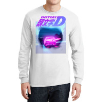 Initial D Neon Light Ae86 Long Sleeve Shirts | Artistshot