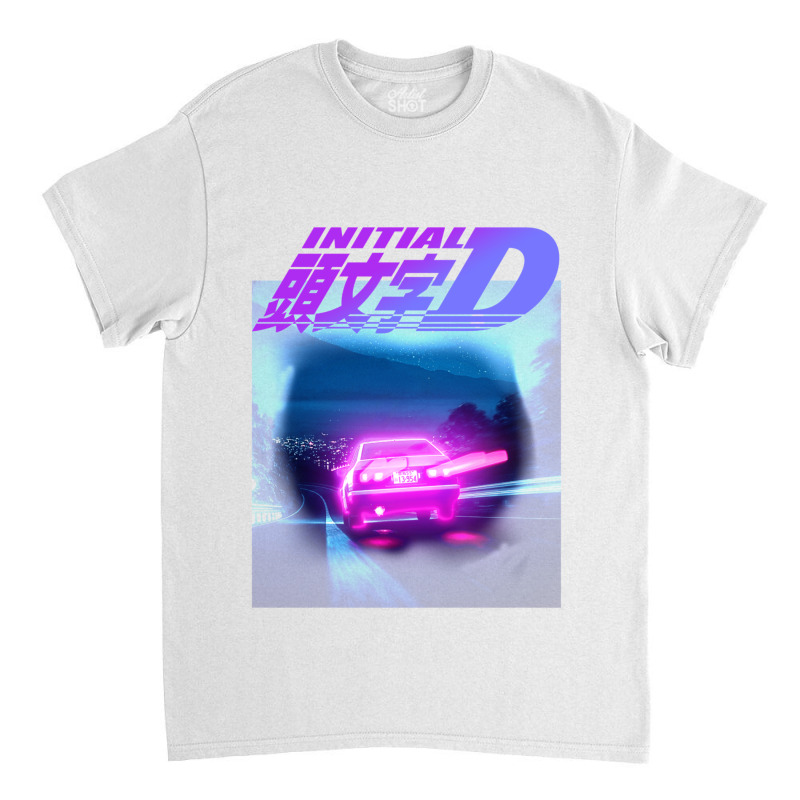 Initial D Neon Light Ae86 Classic T-shirt | Artistshot