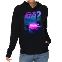 Initial D Neon Light Ae86 Lightweight Hoodie | Artistshot