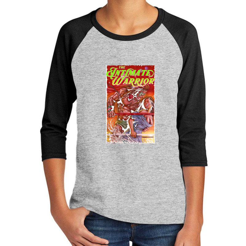 The Intimate Warrior   Ultimate Warrior Youth 3/4 Sleeve by trexsapiensord | Artistshot