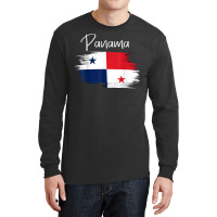 Panama Flag Tshirt, Panamanian Tshirt, Panama Flag For Women T Shirt Long Sleeve Shirts | Artistshot